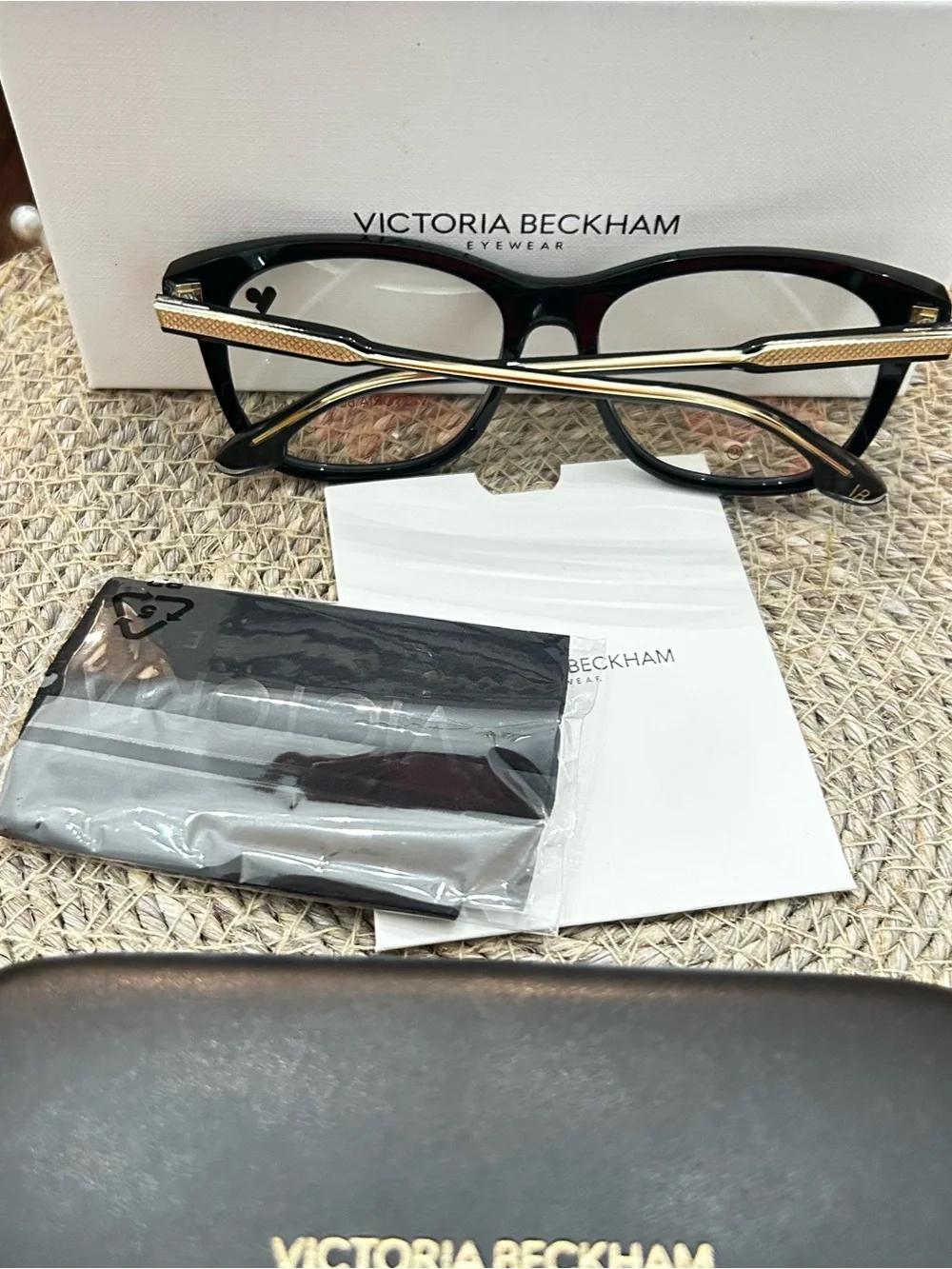 Victoria Beckham Black Eyeglass  Frames